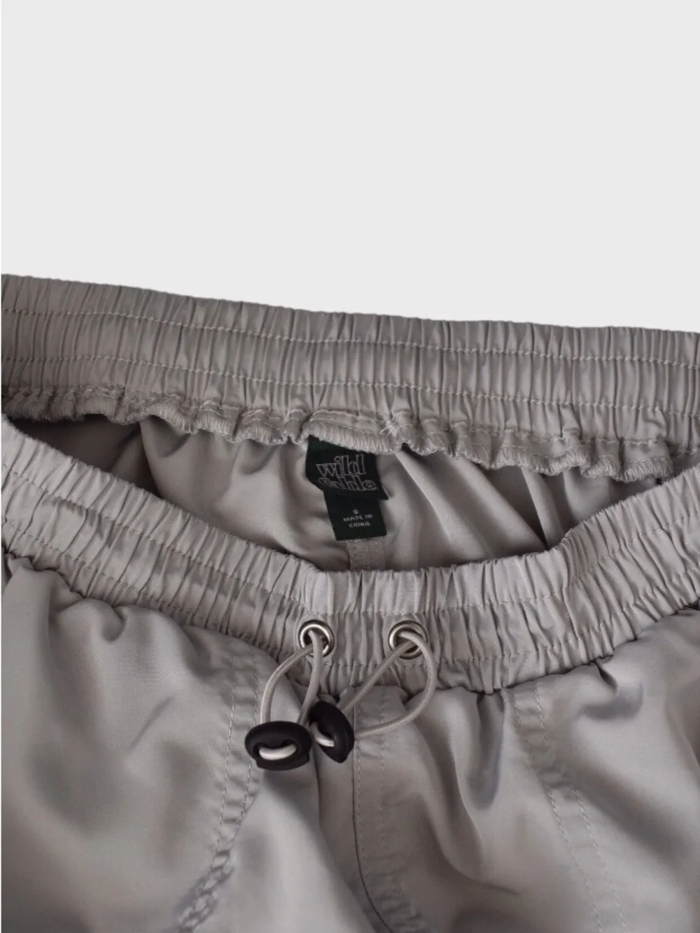 Wild Fable Parachute Cargo Drawstring Ruched Skirt